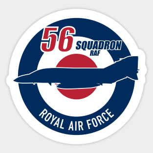 British 56 Squadron F-4 Phantom Sticker